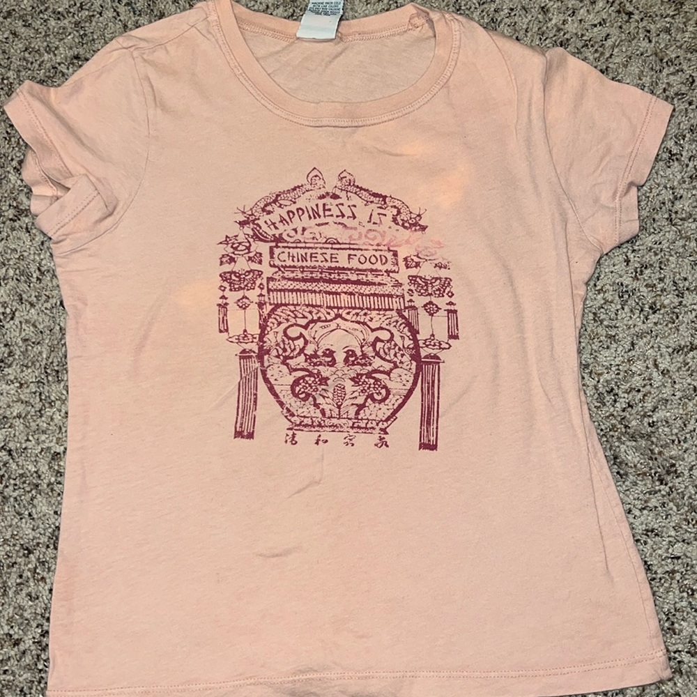 Vintage Y2K graphic baby tee